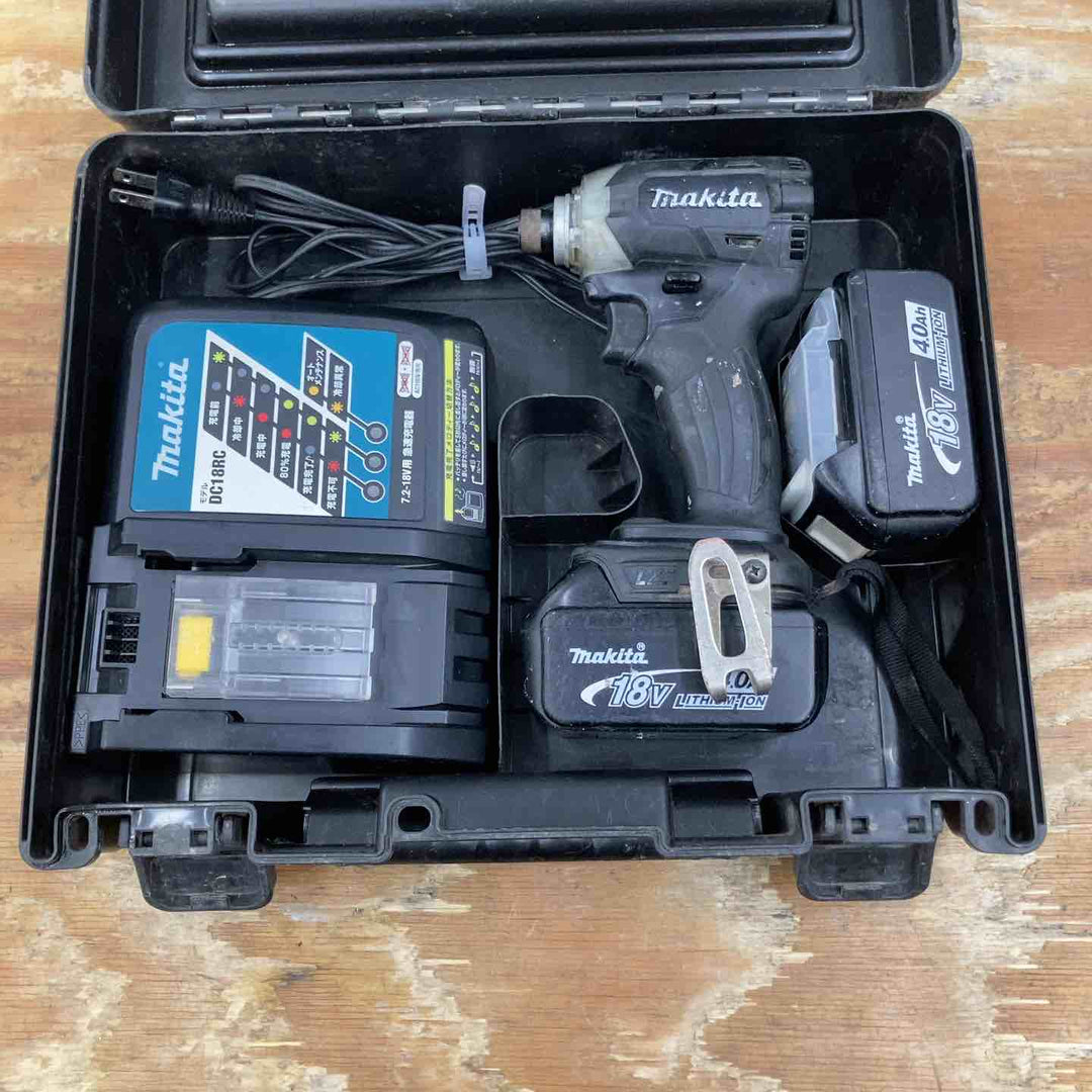 中古品】☆マキタ(makita) コードレスインパクトドライバー TD148DRMXB 