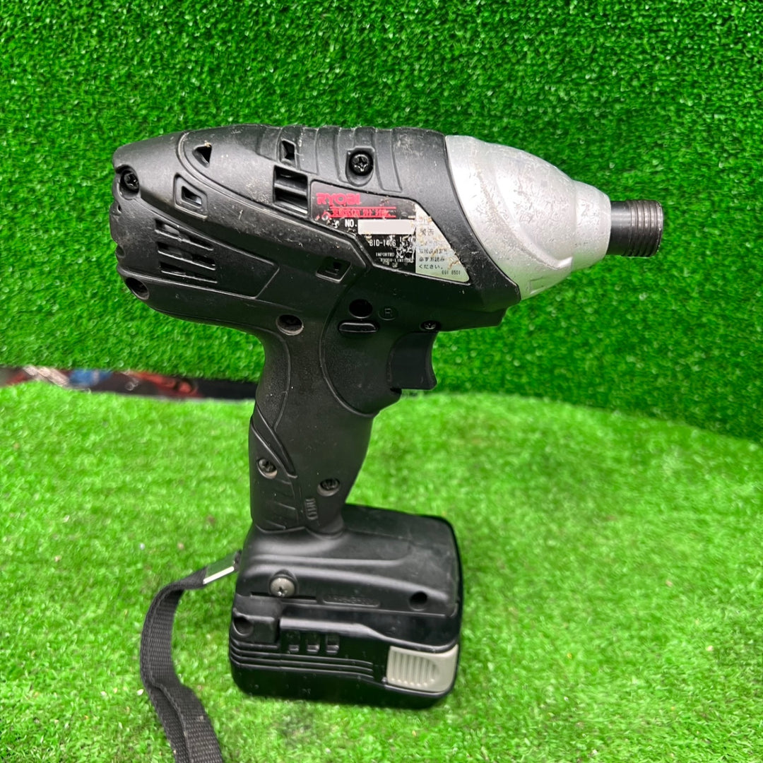 RYOBI 14.4Vインパクトドライバー BID-1406 ケース、充電器、バッテリx1個付き【桶川店】