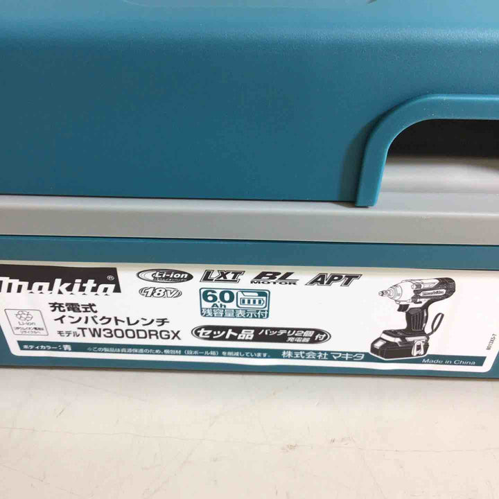【未使用品】★純正バッテリー2個&充電器付き フルセット★マキタ(makita) コードレスインパクトレンチ TW300DRGX【戸田店】