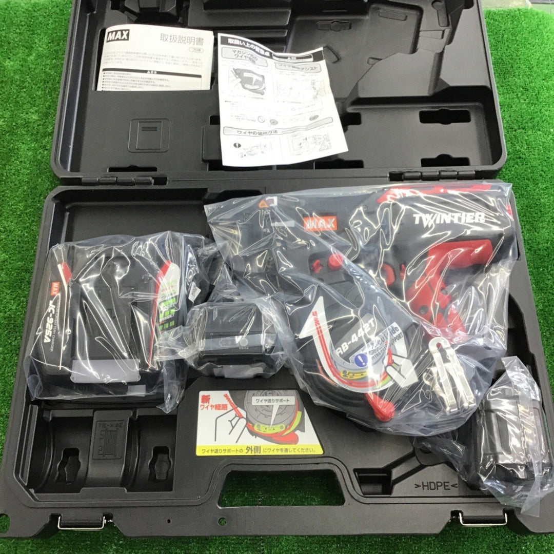 ★マックス(MAX) 鉄筋結束機 ツインタイア RB-442T-B2C/1450A【岩槻店】