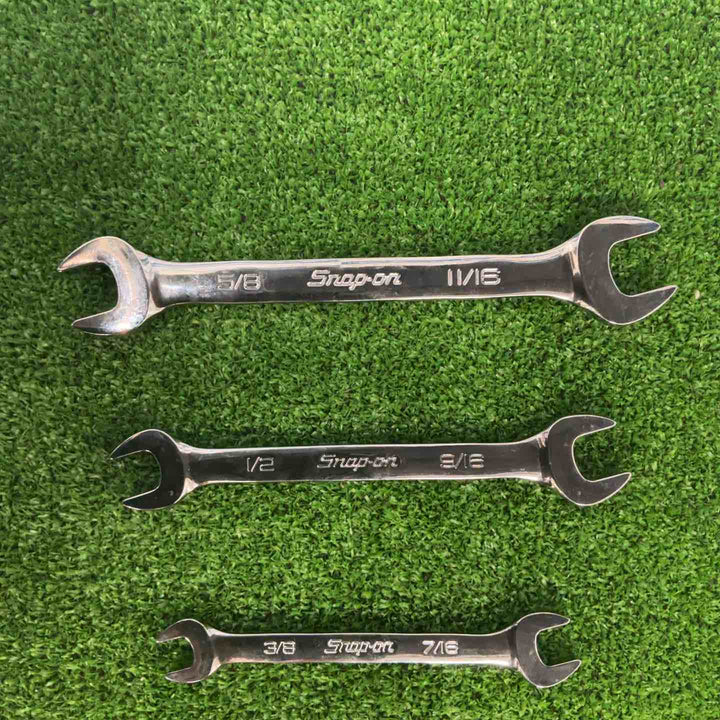 スナップオン(Snap-on) オープンエンドレンチ 3本 VO1214B 1618B 2022B【草加店】