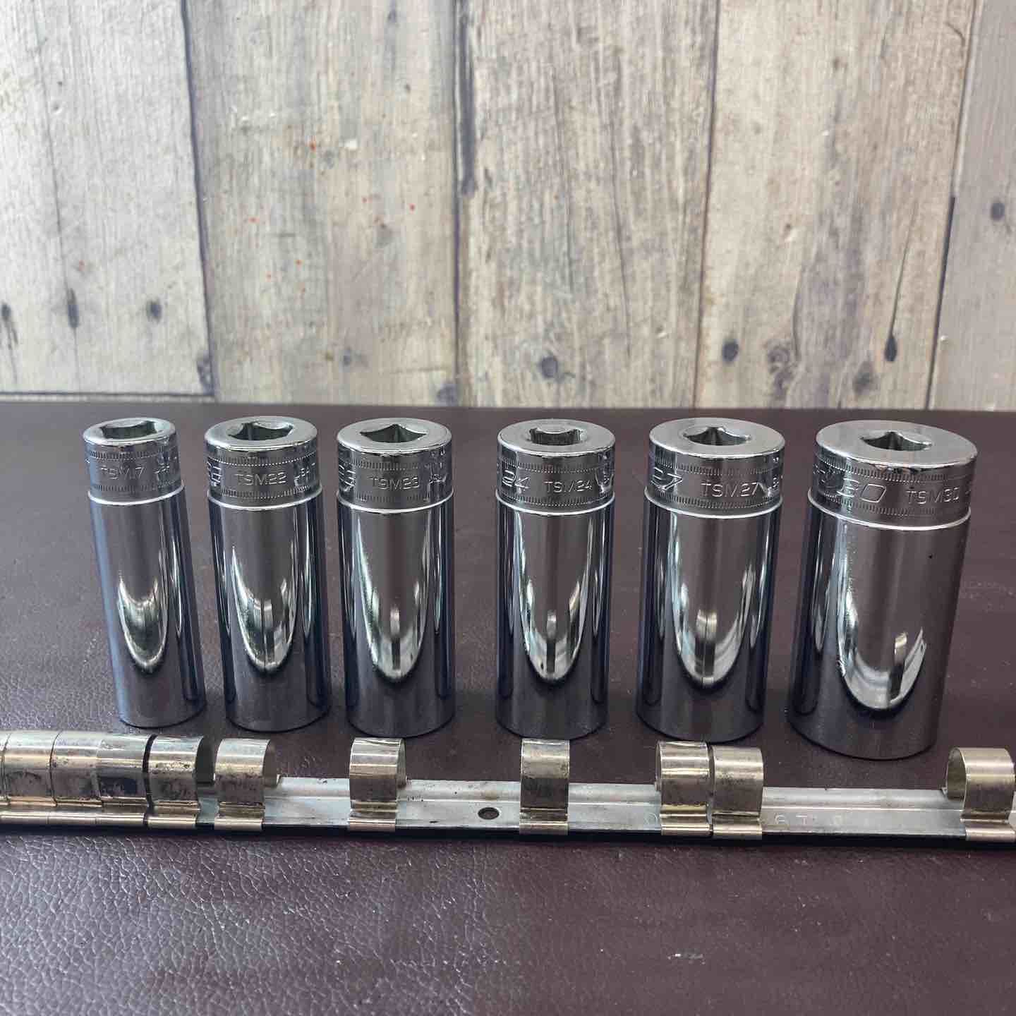 中古品】スナップオン(Snap-on) ディープソケット 6本ソケットセット