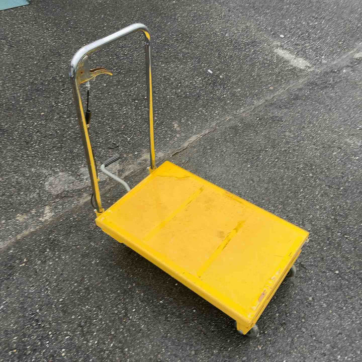 【店頭受取り限定】メーカー・型式不明 油圧台車 150kg【岩槻店】