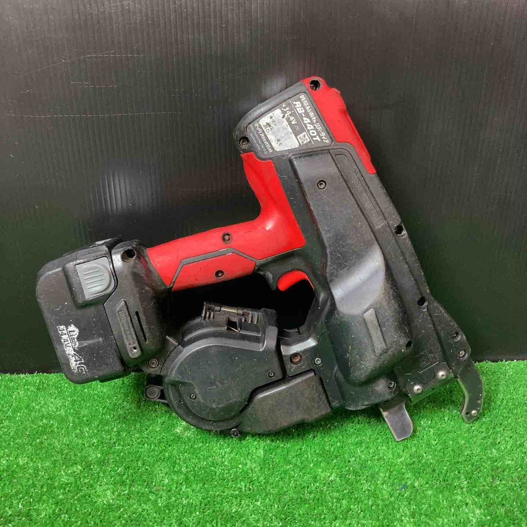 ◇マックス(MAX) 鉄筋結束機 ツインタイア RB-440T 14.4V4.0Ahバッテリー1個付き【岩槻店】