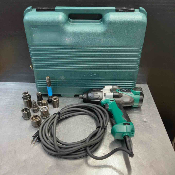 【中古品】 ハイコーキ(HIKOKI ※旧:日立工機) インパクトレンチ WR14VB おまけソケット付き 【東大和店】