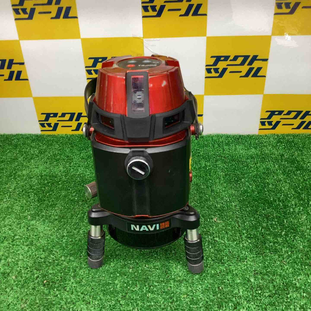 ◇タジマ(TAJIMA) レーザー墨出し器 NAVIゼロセンサーKJC 矩十字・横全周 ZEROSN-KJC 追尾【越谷店】