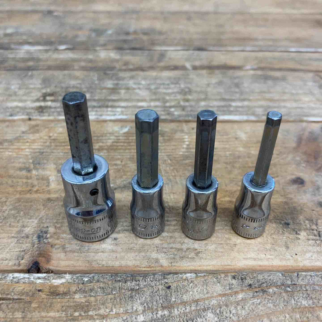 【中古品】 スナップオン(Snap-on) ソケットまとめ トルクス ヘックス TMAM5E・FTX27TPEなど  計11個セット ブランド 六角 3/8 1/4 【東大和店】