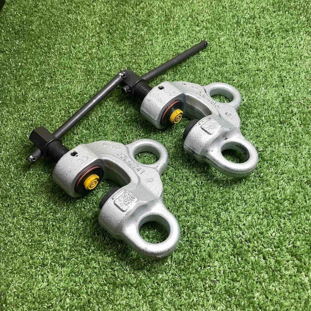 【2個セット】 イーグルクランプ 500kg（ 0.5t）ねじ式クランプ モデル：SBB-0.5 全方向【川崎店】