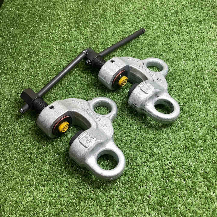 【2個セット】 イーグルクランプ 500kg（ 0.5t）ねじ式クランプ モデル：SBB-0.5 全方向【川崎店】