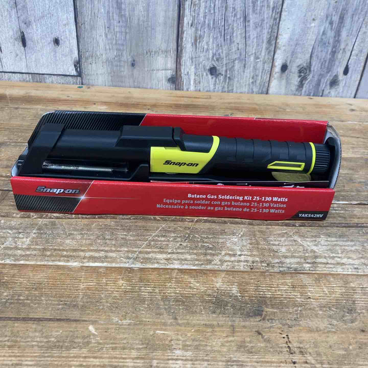 【未使用品(店頭展示品)】スナップオン(Snap-on)ガス式ハンダゴテ YAKS42HV 黄色 イエロー 【東大和店】