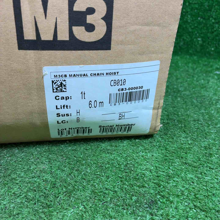 キトー(KITO) チェーンブロック M3形 1t CB010【藤沢店】