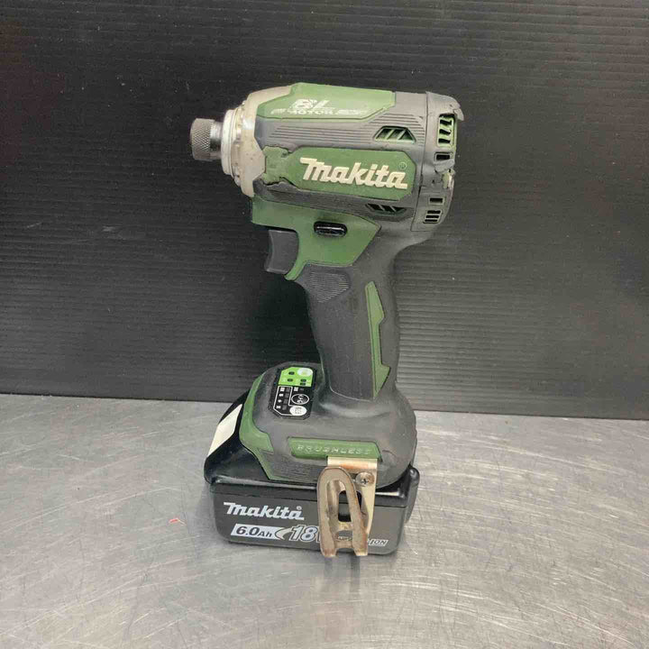 【中古品】 マキタ(makita) 充電式インパクトドライバ TD171DZAG 18V6.0Ahバッテリー1個付属 【東大和店】