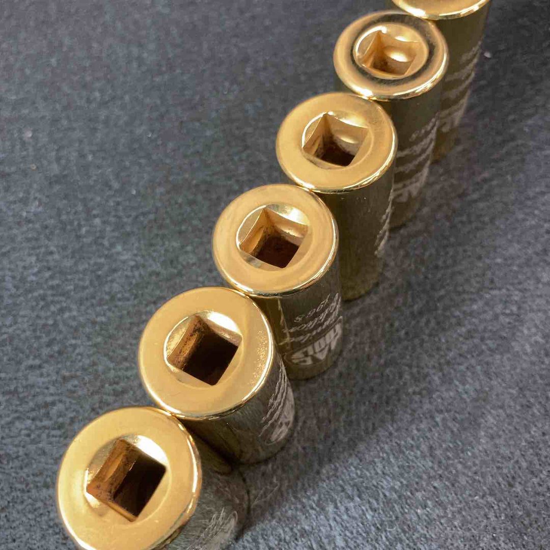 【中古美品】 マックツール(MACTOOLS) 24ｋソケットセット 60周年記念 1999年 GOLD 未使用長期保管品 【東大和店】
