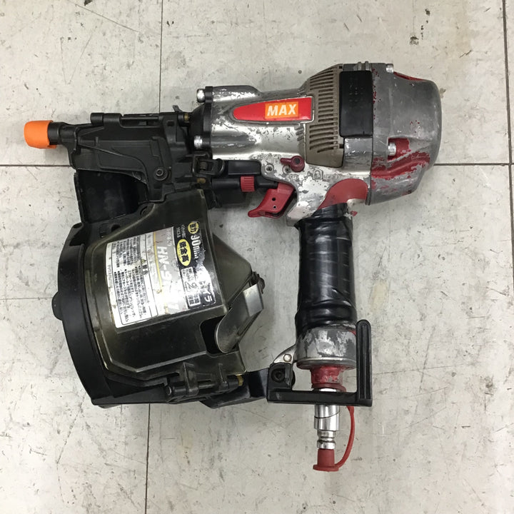 【中古品】◎メンテ済み◎ マックス/MAX 高圧エア釘打ち機・HN-90N1 【鴻巣店】