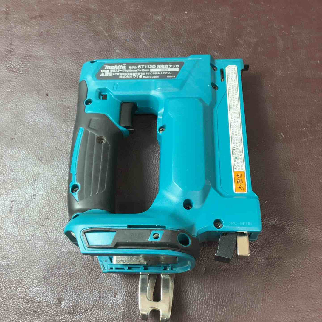 中古品】 マキタ(makita) コードレスタッカ ST112DZ RT線 充電式 