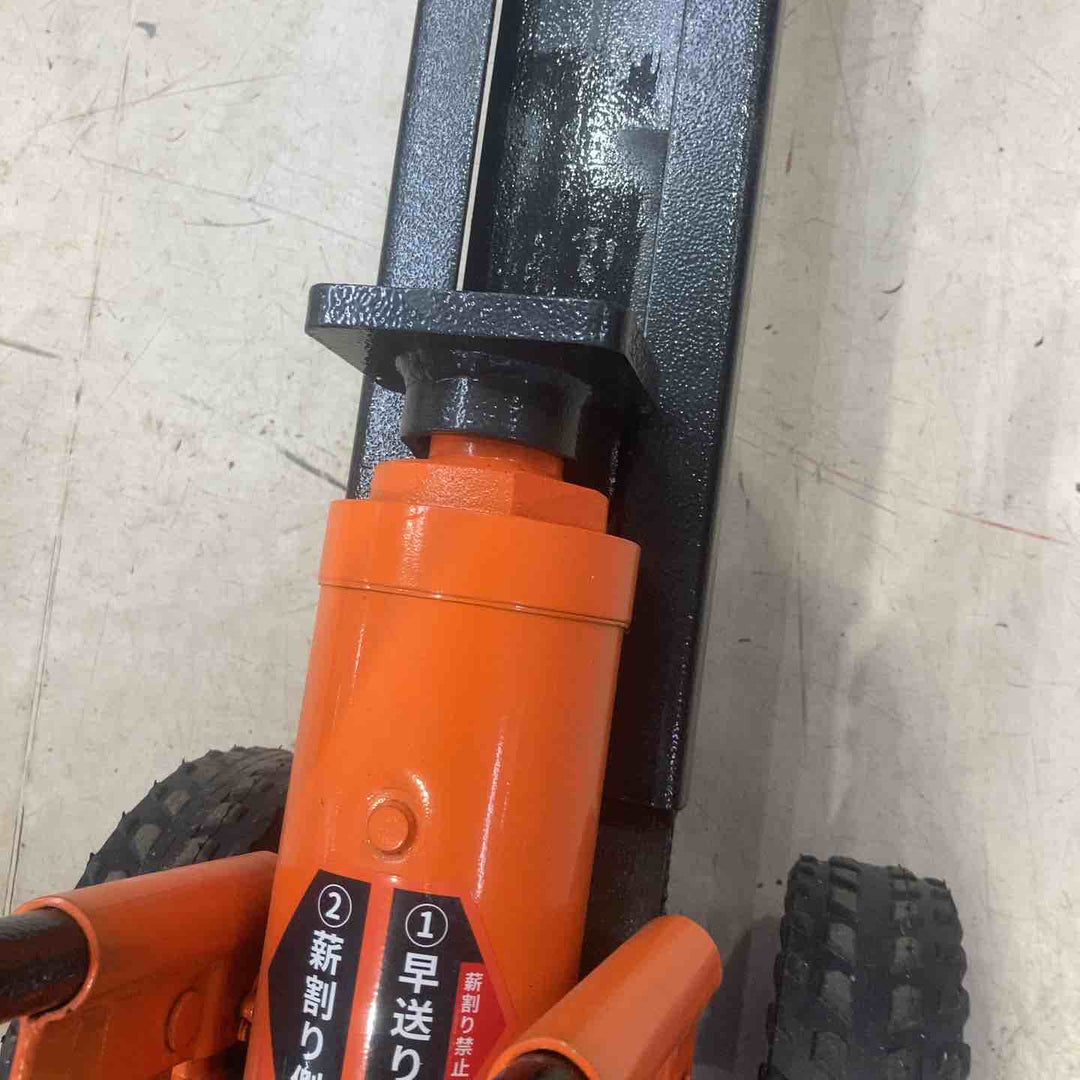 【店頭受取り限定】◇PLOW 手動式薪割り機 MLS12 油圧 手押し式 薪割機【町田店】