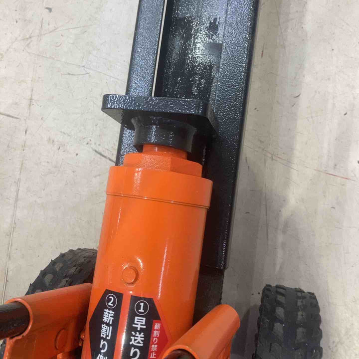 【店頭受取り限定】◇PLOW 手動式薪割り機 MLS12 油圧 手押し式 薪割機【町田店】
