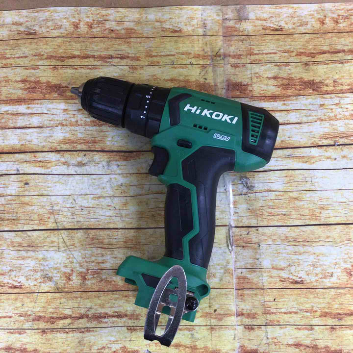 HiKOKI (ハイコーキ) コードレス振動ドライバドリル 10.8Vスライド式リチウムイオン電池 DV12DA(NN) 蓄電池・充電器・ケース別売り【川崎店】