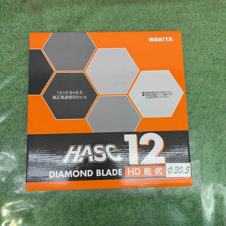 WAKITA/ワキタ HASC12 12×2.8×6.5 ダイヤモンドブレード HD乾式 Φ30.5　5枚セット【町田店】