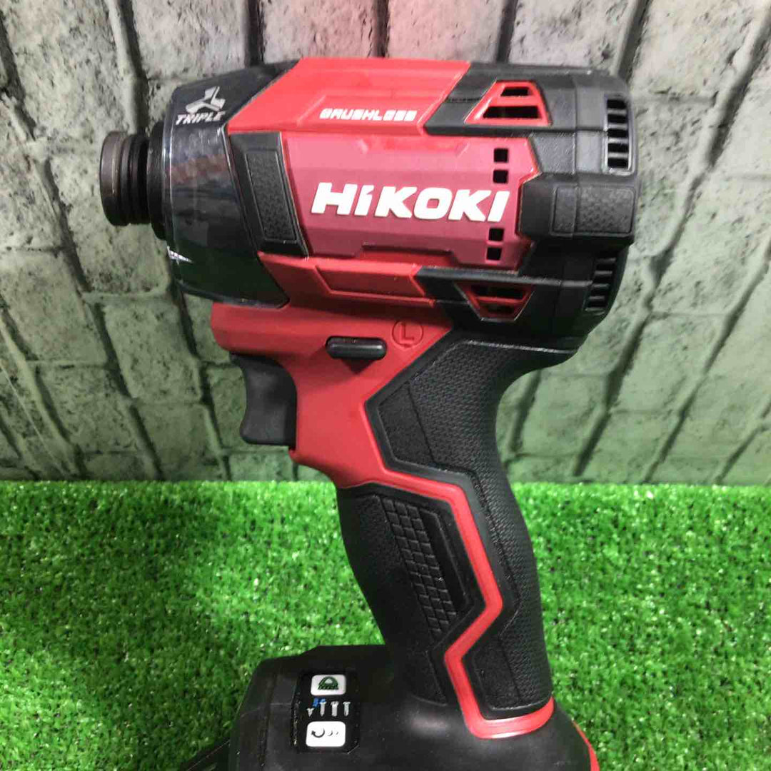 ★ハイコーキ(HIKOKI ※旧:日立工機) コードレスインパクトドライバ スコーピオンレッド WH36DD(2XHRSZ)【川口店】