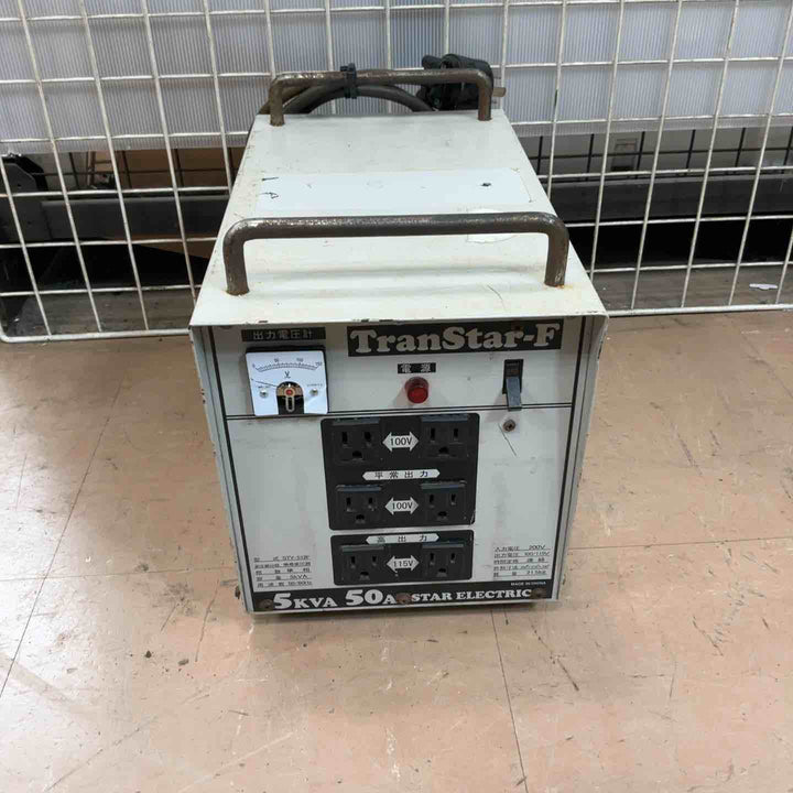 ◇スズキッド(SUZUKID) 降圧器 5kVA連続可 トランスターF STY-512F【草加店】