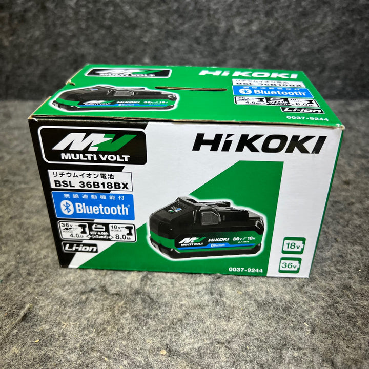 ★ハイコーキ(HIKOKI ※旧:日立工機) リチウムイオンバッテリー 36V/4.0Ah BSL36B18BX【桶川店】