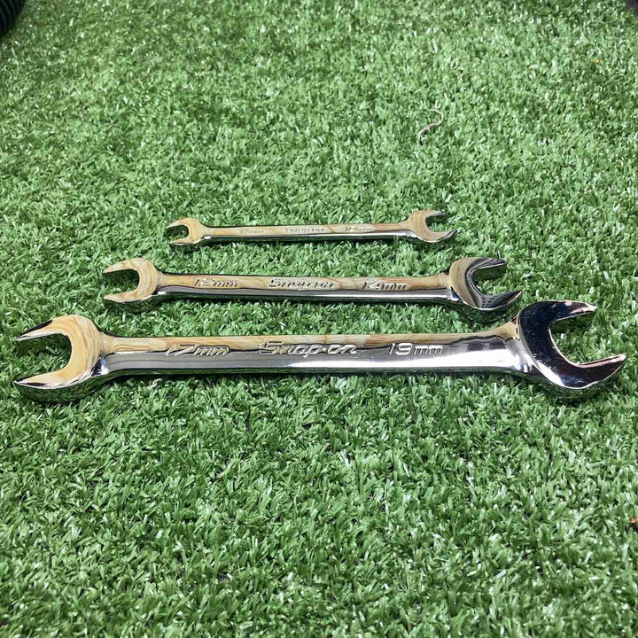 Snap-on/スナップオン オープンエンドレンチ VOM810B・VOM1214B・VOM1719B 3本セット【川崎店】