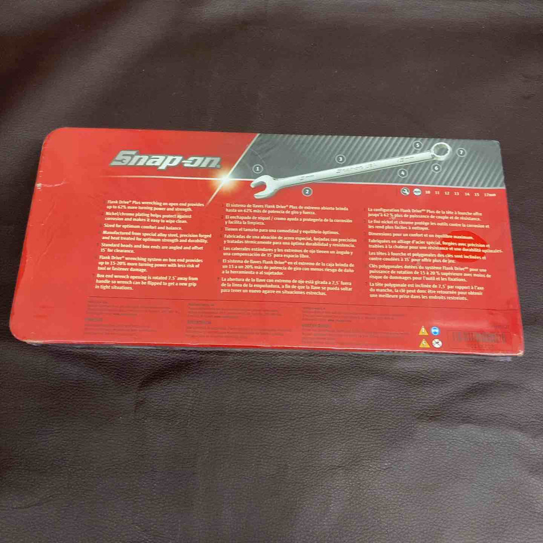 【未使用品(店頭展示品)】 スナップオン(Snap-on) コンビネーションレンチ セット ミリサイズ 【並行輸入】 SOEXM707 未開封 ブランド 【東大和店】