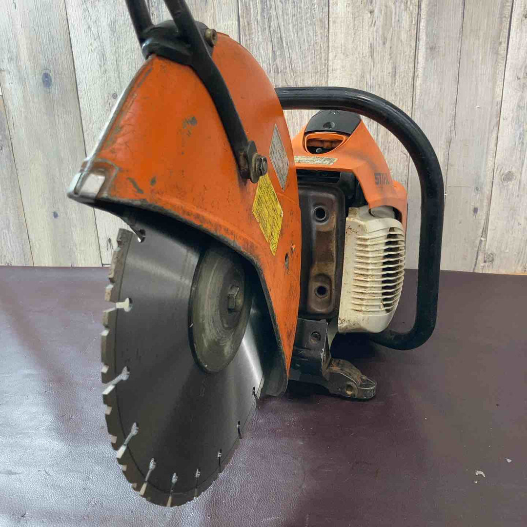 【中古品】スチール(STIHL) エンジンカッター TS420/700 プライマリーポンプ・ブレード新品交換済 コンクリートカッター【東大和店】
