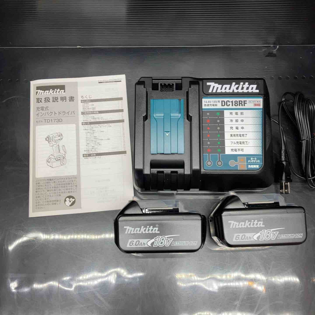 マキタ(makita) コードレスインパクトドライバー TD173DGXPY LTX20周年限定色 プレミアムイエロー【川越店】