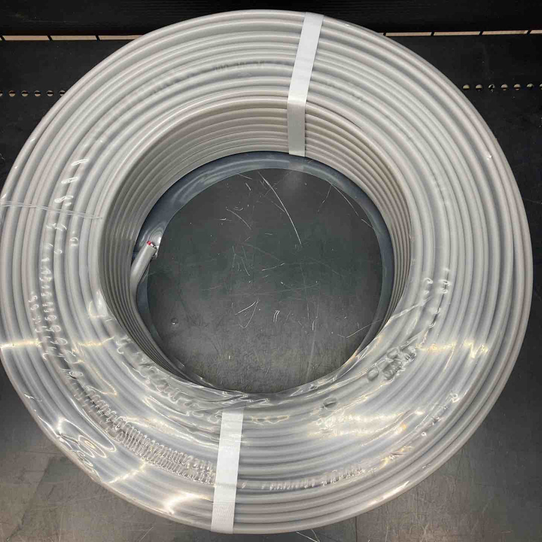◇矢崎 VVFケーブル 2.0mm×3芯 100m巻 (灰色) VVF2.0mm×3C×100m YAZAKI 製造2025年5月【川越店】