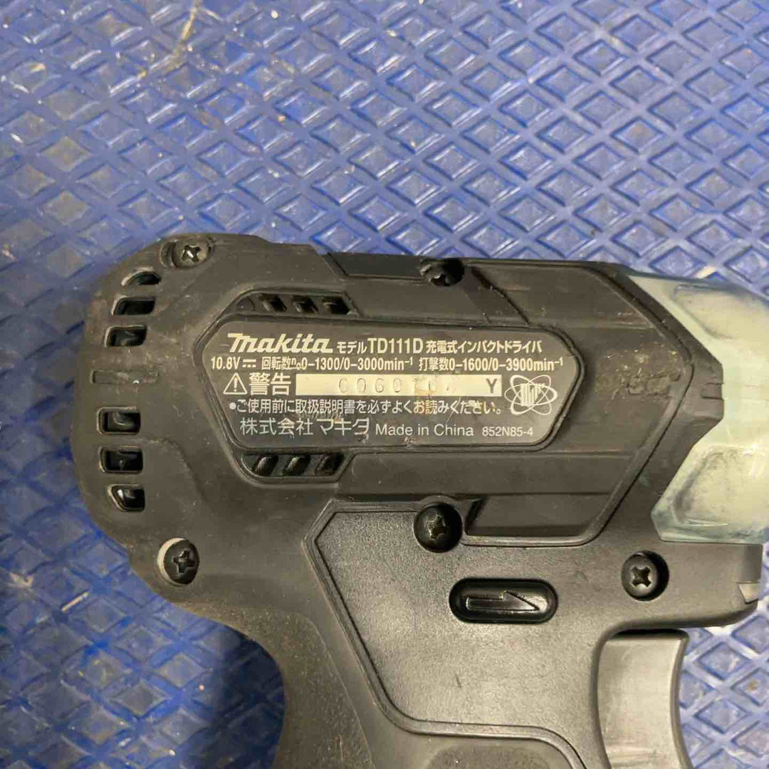 ★マキタ(makita) コードレスインパクトドライバー TD111DSMXB【草加店】
