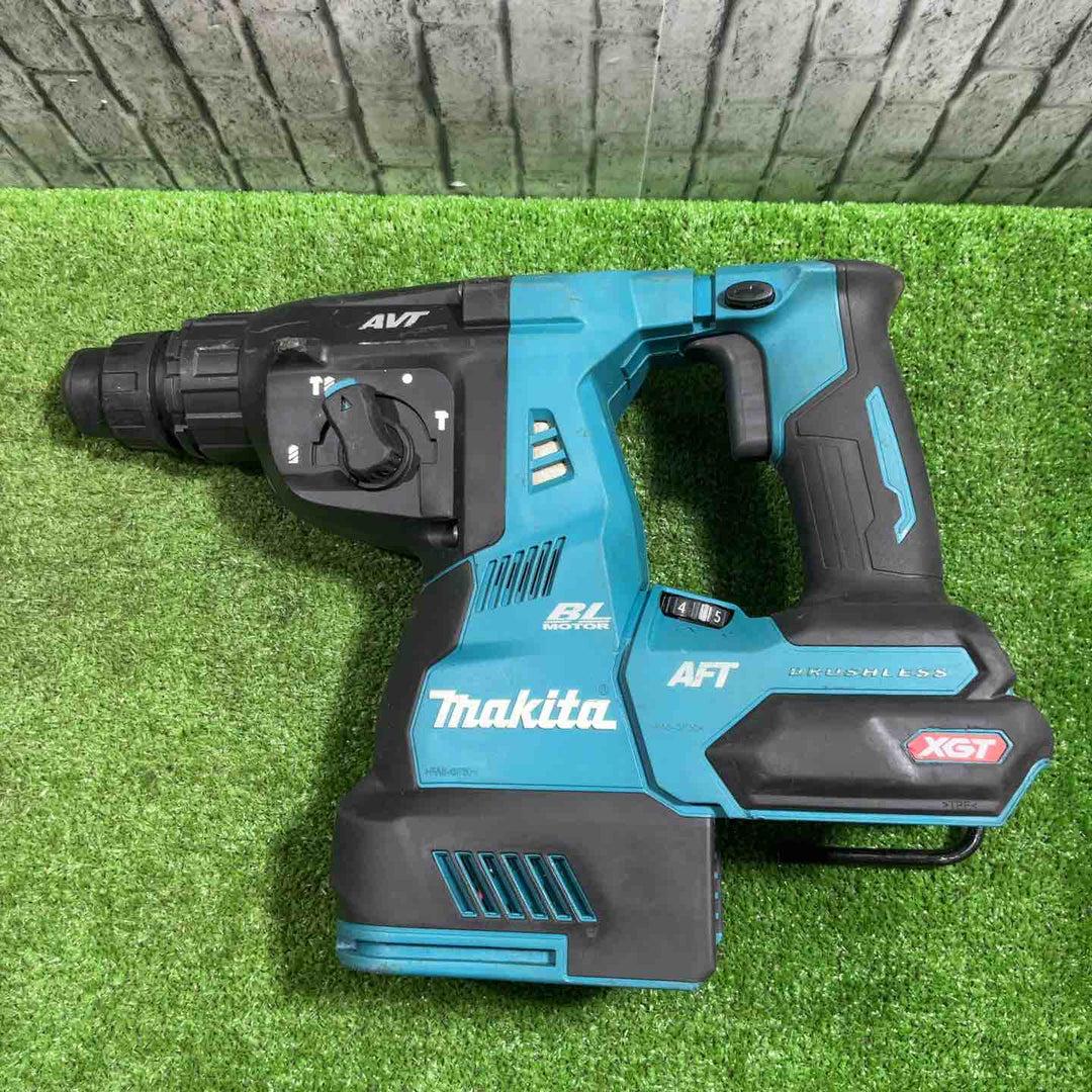 ★マキタ(makita) コードレスハンマドリル HR001GRDXV 動作確認済み 40V2.5Ah×2、集じんシステム、充電器、ハンドル、ストッパポール、ケース付き【川口店】