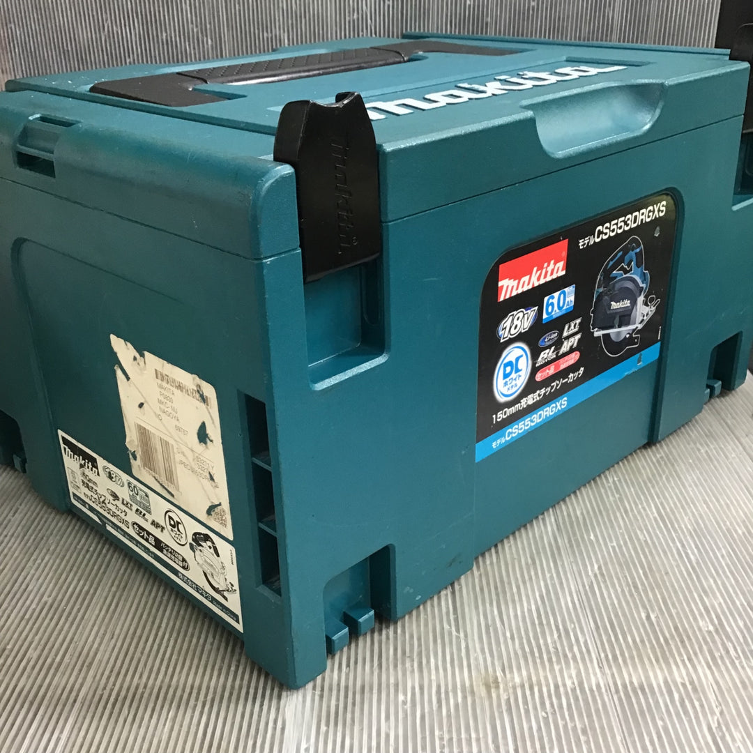 【中古】マキタ(makita) コードレスチップソーカッター CS553DRGXS【草加店】