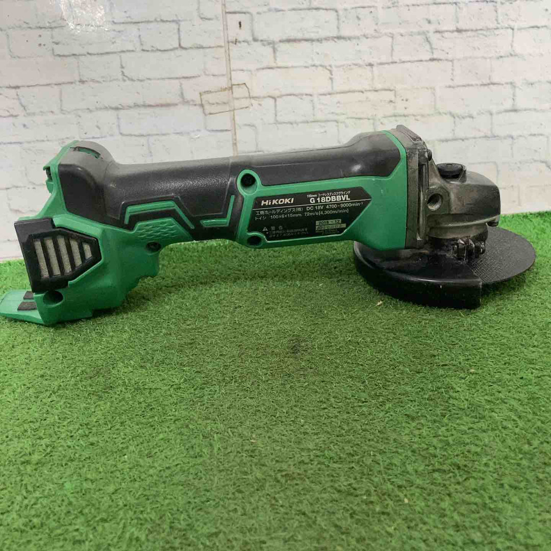 ☆ハイコーキ(HIKOKI ※旧:日立工機) 100mmコードレスディスクグラインダ G18DBBVL(NN)(L)【町田店】