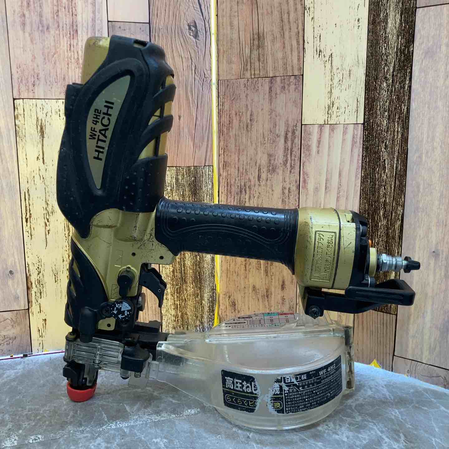 【中古品】★ハイコーキ HIKOKI 4mm 高圧エアネジ打ち機 WF4H2 ケース無し【八潮店】 中古品】☆ハイコーキ HIKOKI 4mm 高圧エアネジ打ち機 WF4H2 ケース