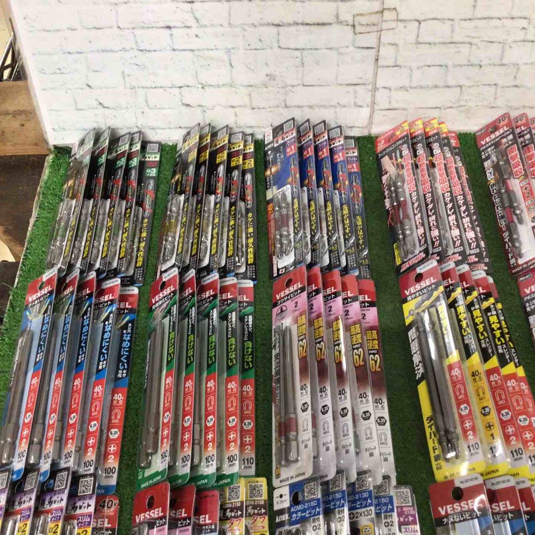 【未使用品】ビット2本入り×180個まとめ売り♪ VESSEL ベッセル ANEX アネックス など ≪送料無料≫ ⑥
