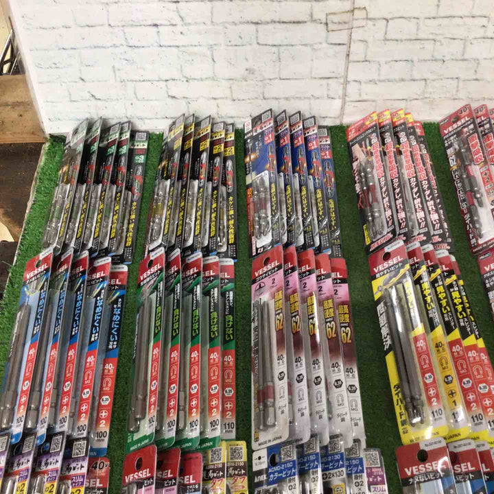 【未使用品】ビット2本入り×180個まとめ売り♪ VESSEL ベッセル ANEX アネックス など ≪送料無料≫ ⑥