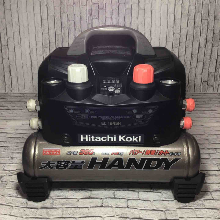 ★ハイコーキ(HIKOKI ※旧:日立工機) エアコンプレッサー EC1245H【川口店】