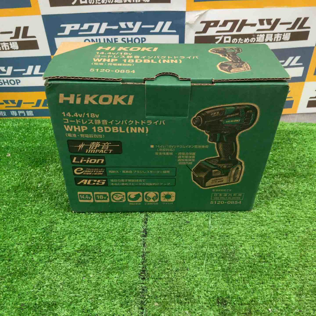 ☆ハイコーキ(HIKOKI ※旧:日立工機) コードレスソフトインパクトドライバー WHP18DBL(NN)【草加店】