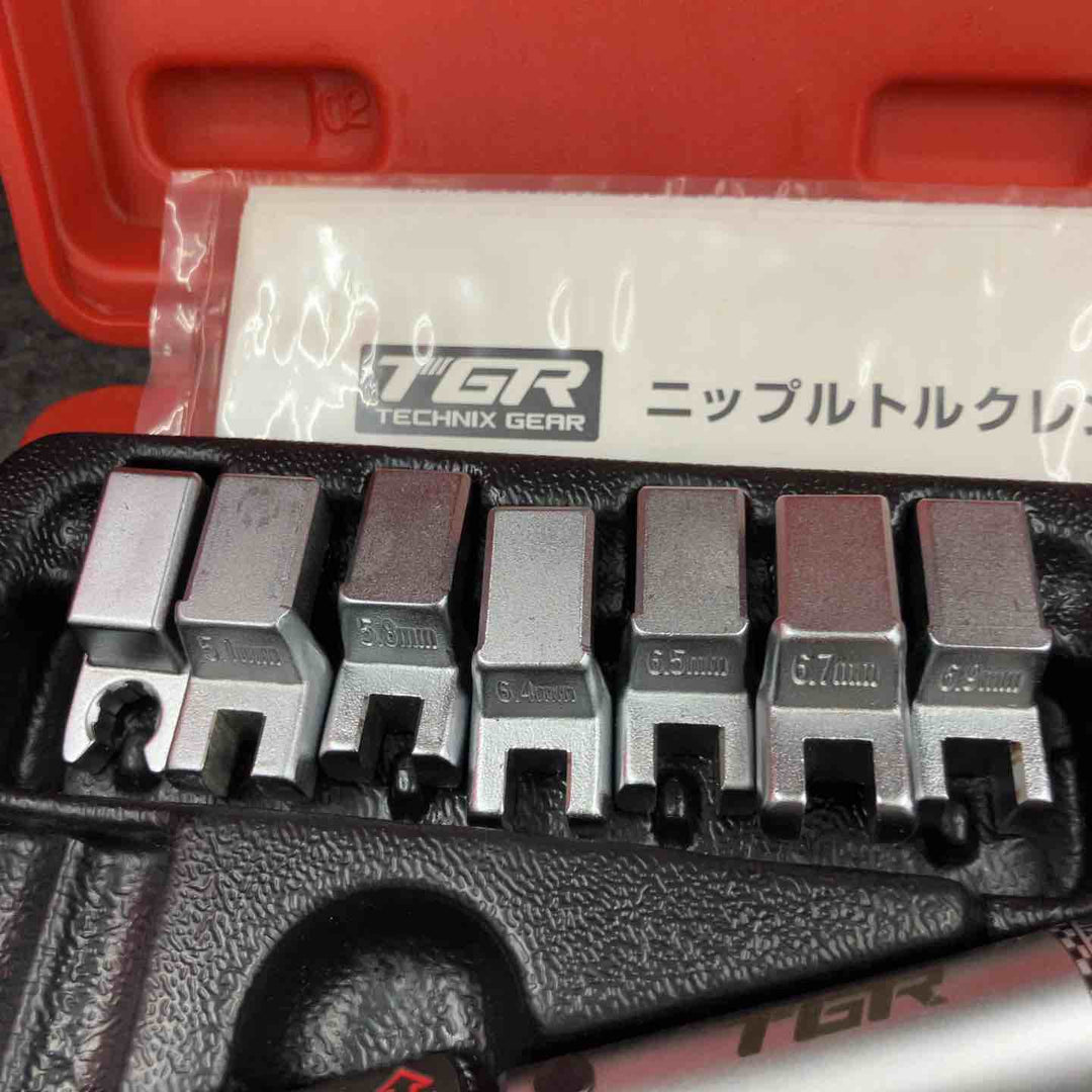 ◇ テクニクスギア(TGR) ニップルトルクレンチセット スポークニップル用 未校正【鴻巣店】