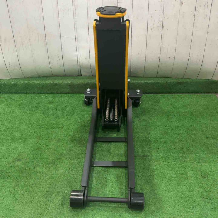 【店頭受取り限定】メルテックプラス 2t油圧超低床ガレージジャッキ エクストラハイリフト 最高値/最低値 615/75mm ツインピストン ラバー付 MeltecPlus MP-20T 動作確認済【川口店】