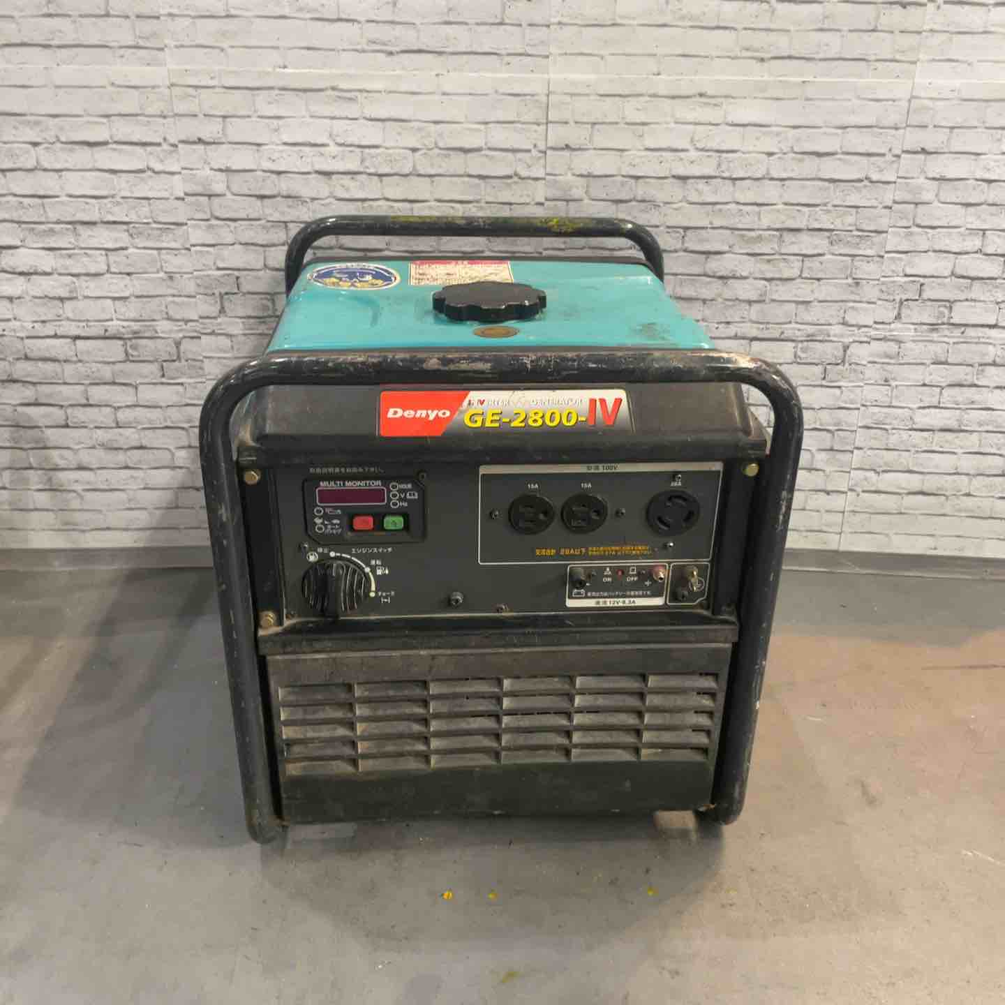 中古品！　PORTABLE GENERATOR　発電機 Hot Sell Lowest Open Diesel Generator 7kw Air Cooled Diesel