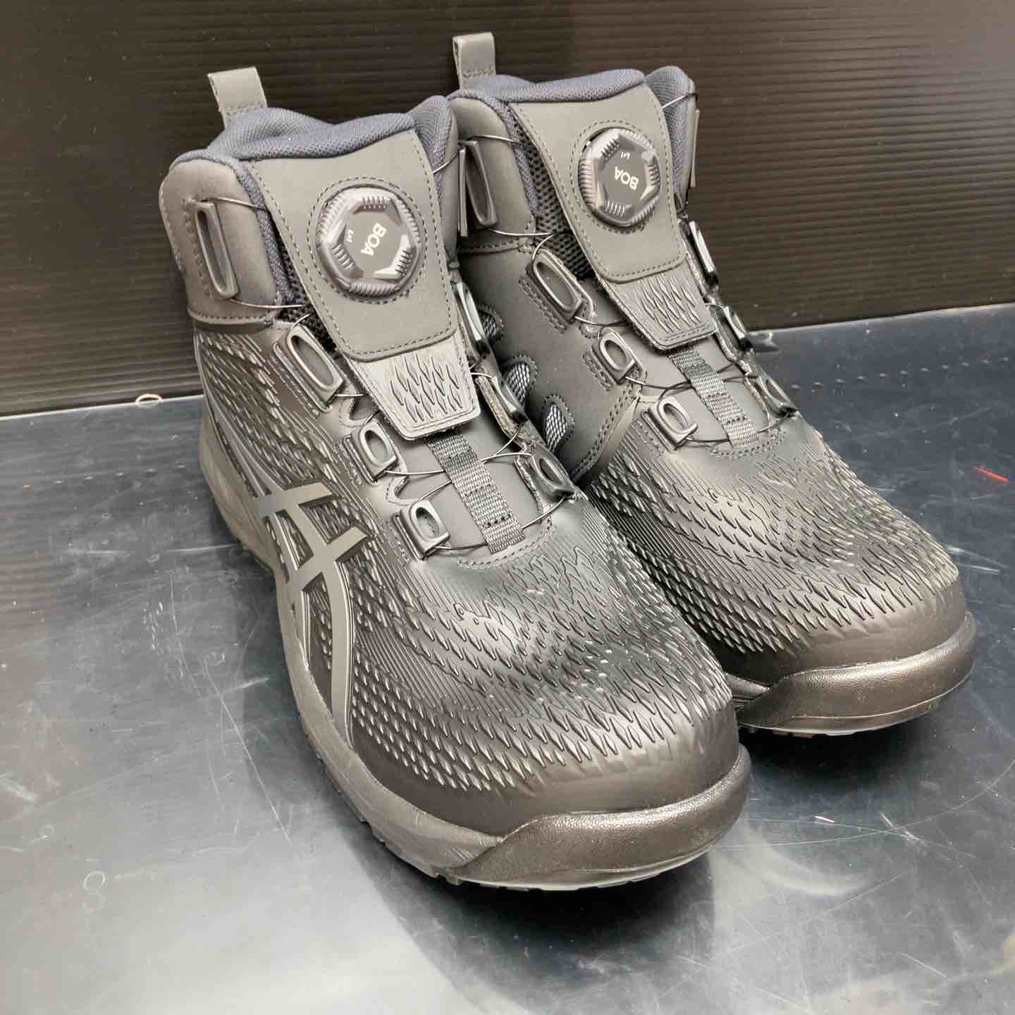 アシックス]安全靴 作業靴 ウィンジョブ CP122 BOA ブラック