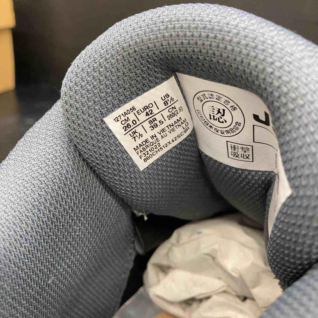 アシックス/asics 安全靴 WINJOB CP214 サイズ26.0 ライケングリーン/ホワイト 1271A056-300【川越店】