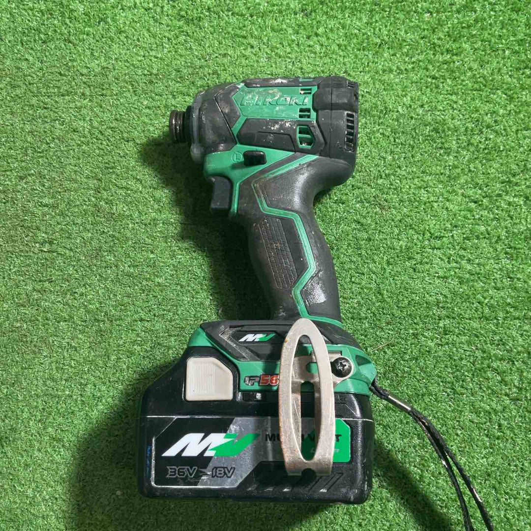 ★ハイコーキ(HIKOKI ※旧:日立工機) コードレスインパクトドライバー WH36DC(2XP) 動作確認済【川口店】