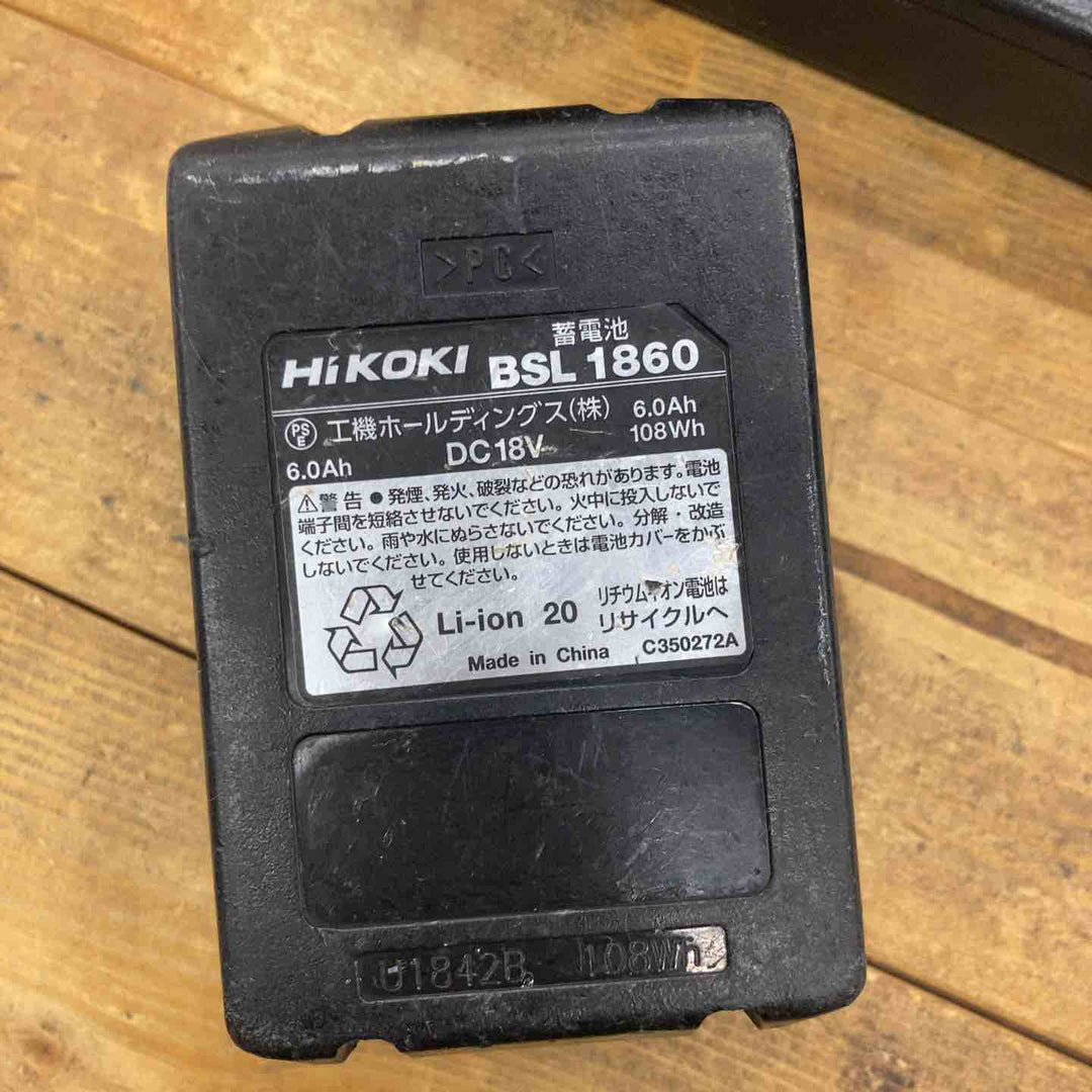 ★ハイコーキ(HIKOKI ※旧:日立工機) コードレスドリルドライバー DS18DBSL(2LYPK)【所沢店】