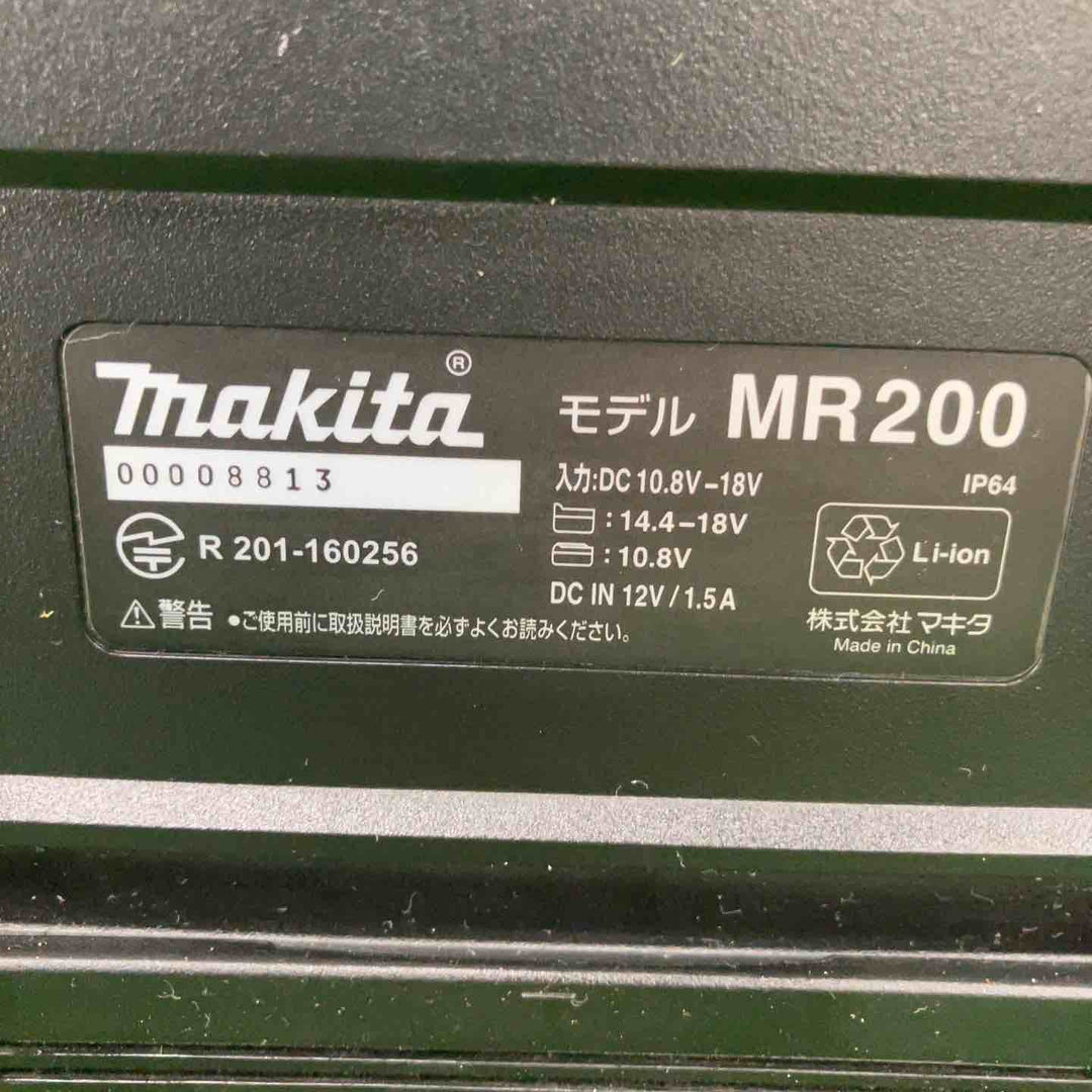 ☆マキタ(makita) コードレススピーカー MR200B【川崎店】