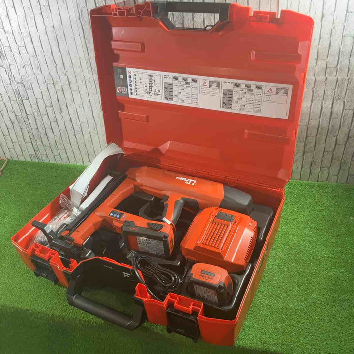 ◇ヒルティ(HILTI) コードレスコンクリートネイラー BX3-L-22(BX3 22) 21.6V フルセット 動作確認済【川口店】