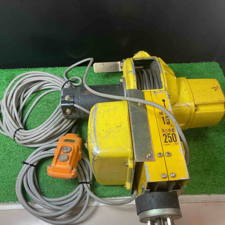 ◇トーヨーコーケン(TKK) 電動ウインチ(ワイヤー) ベビーホイスト  BH-815【岩槻店】
